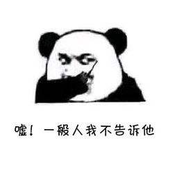 一般人我不告诉他表情包